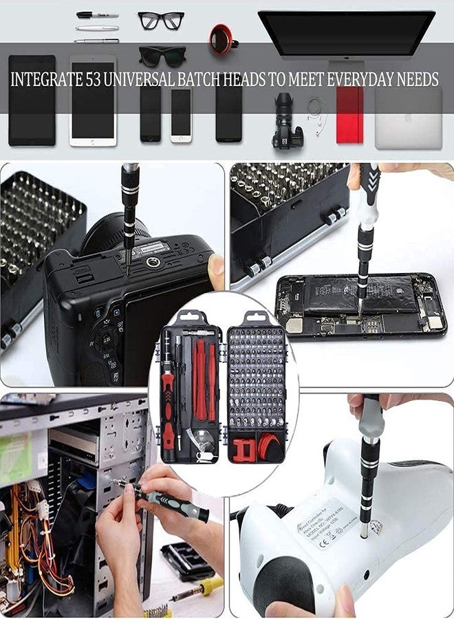 DOTCOM 115 in 1 Interchangeble Multipurpose Mini Screwdriver Set Magnetic Slot Wrench Bits Repair Tools Kit Set Combination Screwdriver Set for Home Appliance,Laptop,Mobile,Computer - Image 3